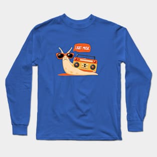 Snail and light music Long Sleeve T-Shirt